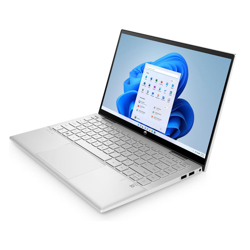 لپ تاپ اچ پی پاویلیون مدل PAVILION X360 پردازنده i5-1235U رم 8GB حافظه داخلی 512GB SSD گرافیک IRIS-XE صفحه نمایش 14 اینچ FHD IPS