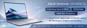 لپ تاپ ایسوس zenbook 14 مدل ux3405ca با پردازنده Core ultra 9 285H