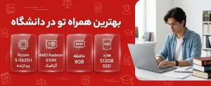 لپ تاپ لنوو ideapad slim 3 با گرافیک radeon 610m