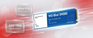 خرید حافظه اس اس دی اینترنال وسترن دیجیتال Blue SN580 