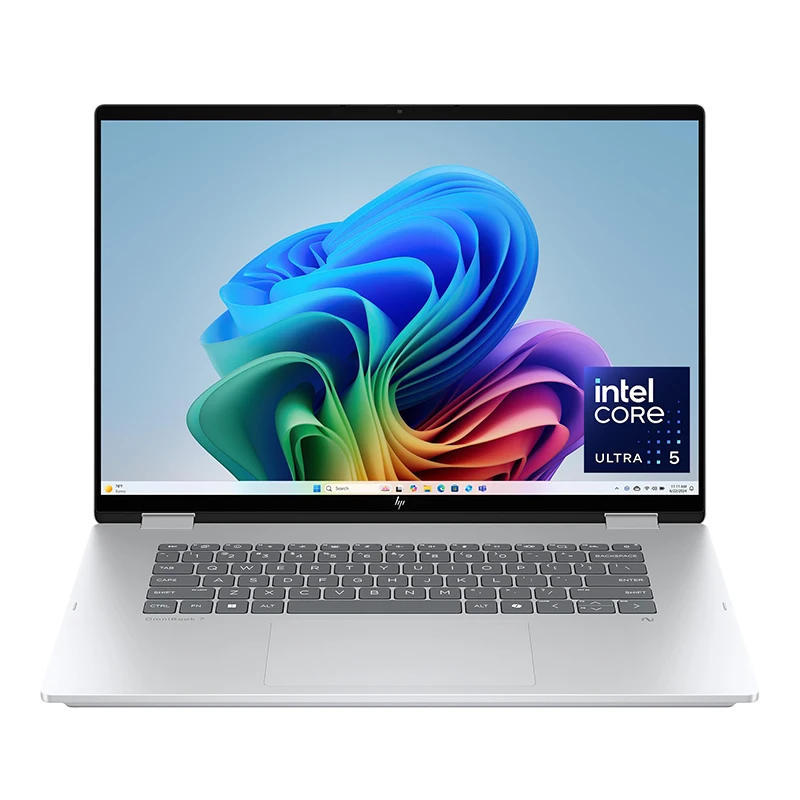 لپ تاپ اچ پی  OmniBook 7 Flip Whit Orginal Pen | Core Ultra 5-226V | Intel Arc | RAM 16GB | SSD 512GB